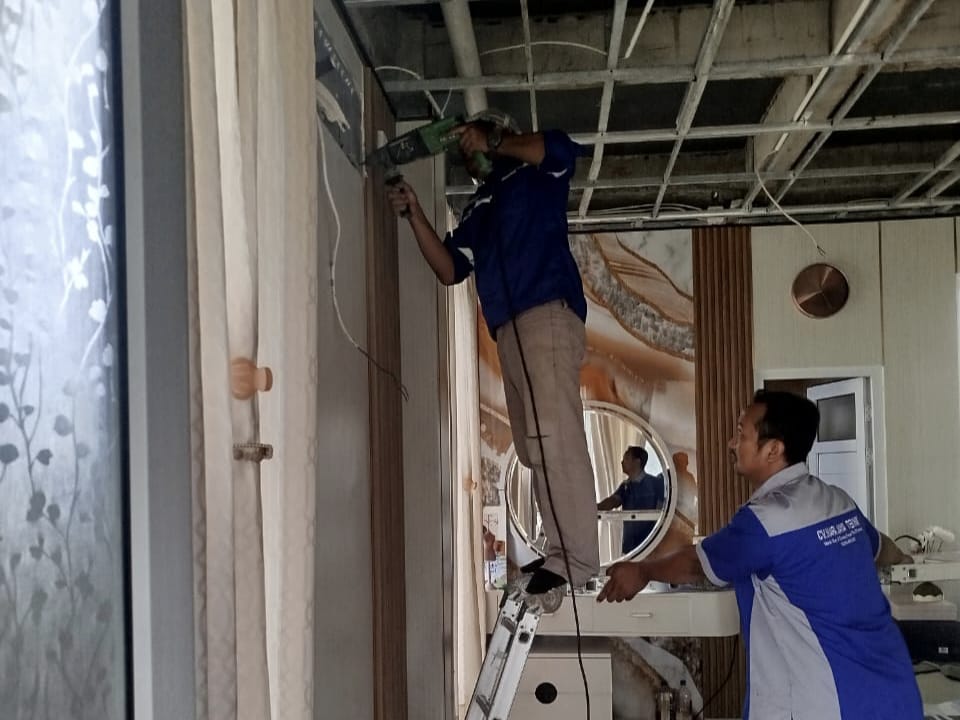 Dokumentasi service AC Semarang CV Rafa Jaya Teknik